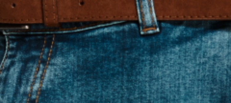 Spodnie denimowe w stylu chino