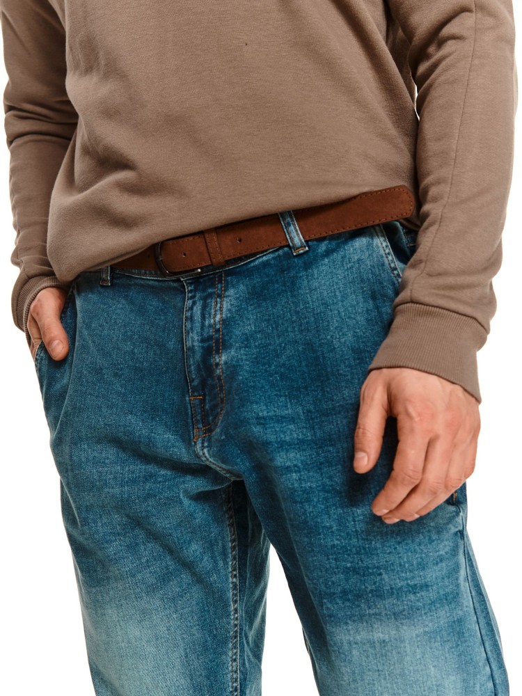 Spodnie denimowe w stylu chino