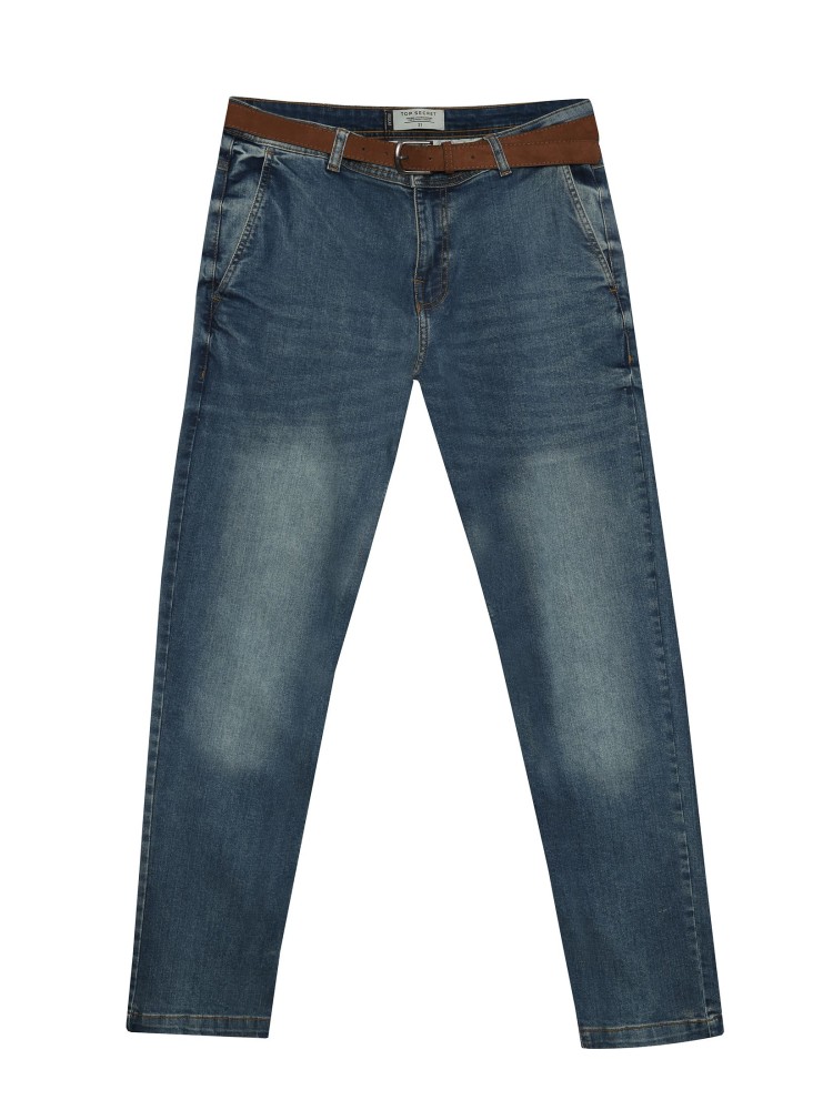 Spodnie denimowe w stylu chino