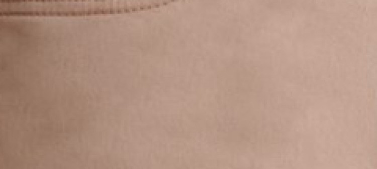 Bawełniane spodnie damskie z surowym wykończeniem