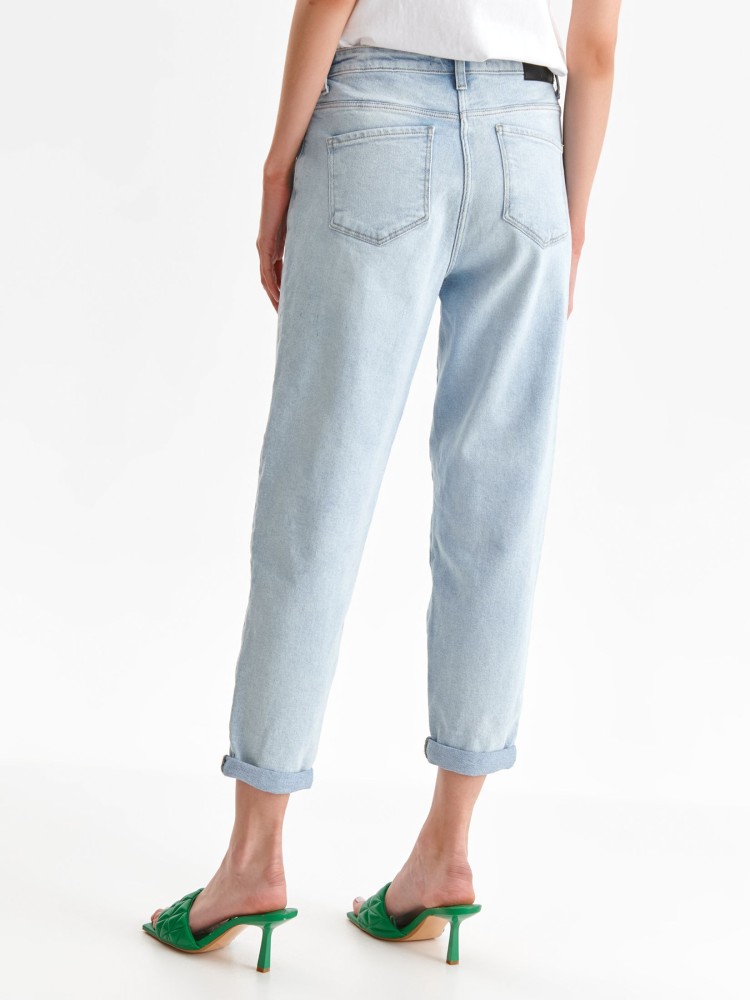 Spodnie jeansowe damskie typu boyfriend