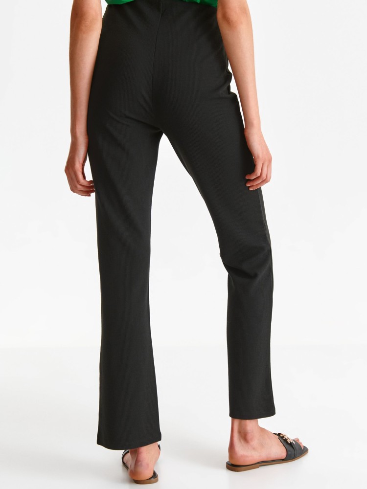 Spodnie długie damskie z rozszerzanymi nogawkami