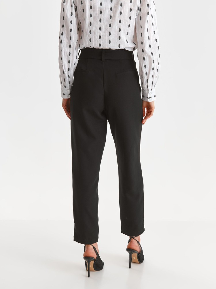 Eleganckie spodnie damskie z paskiem