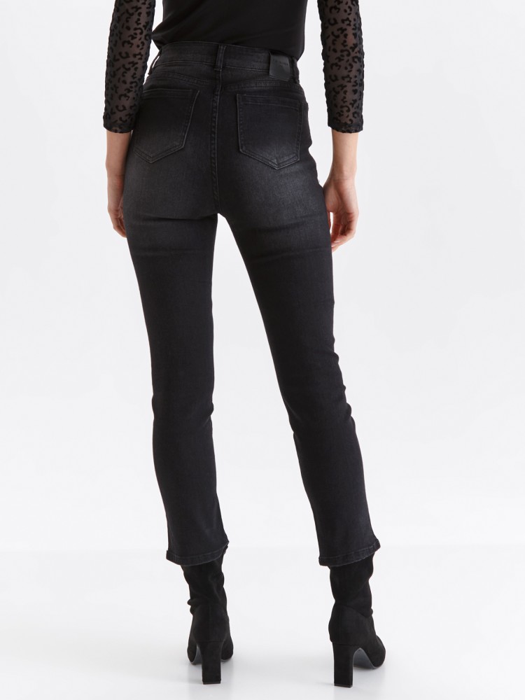 Spodnie jeansowe damskie o kroju slim Spodnie jeansowe damskie o kroju slim