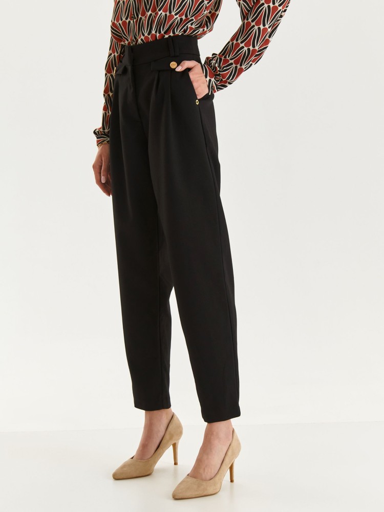 Eleganckie spodnie z wysokim stanem Eleganckie spodnie z wysokim stanem