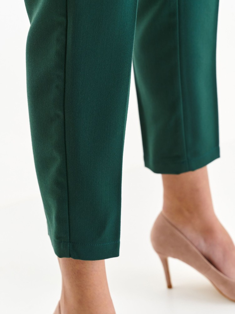 Tkaninowe spodnie z gumą w pasie Tkaninowe spodnie z gumą w pasie