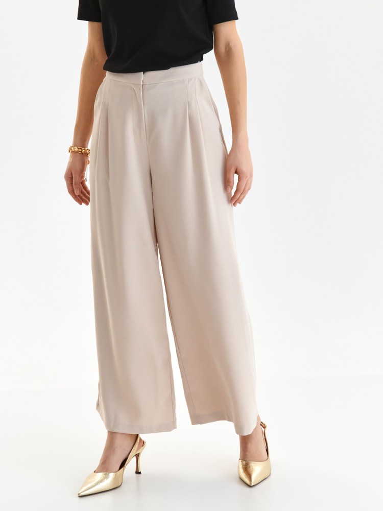 Spodnie długie damskie typu culotte