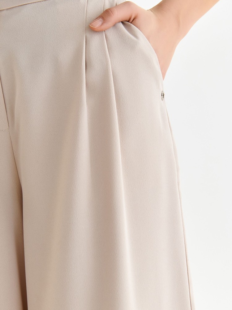 Spodnie długie damskie typu culotte