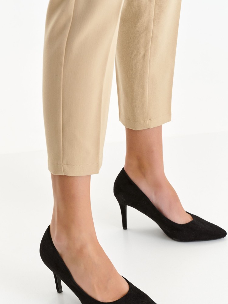 Tkaninowe spodnie z gumą w pasie Tkaninowe spodnie z gumą w pasie