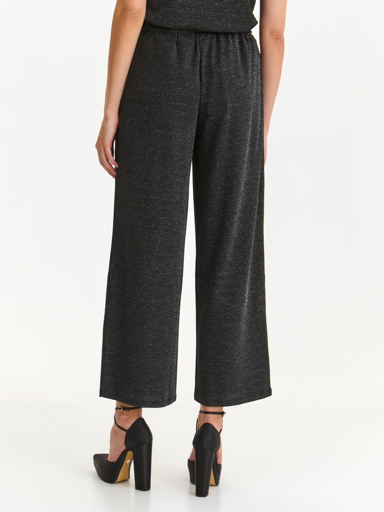 Błyszczące szerokie spodnie Błyszczące szerokie spodnie