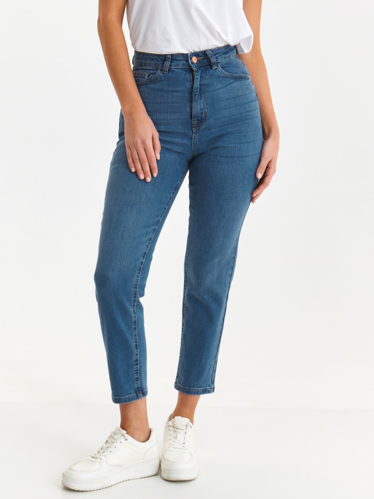 Jeansy ze zwężającą się nogawką