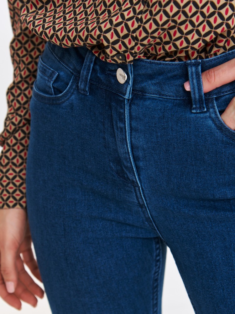 Jeansowe rurki damskie