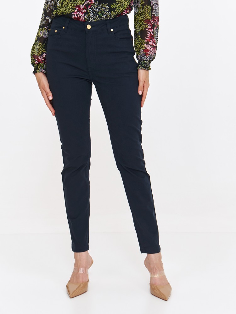 Granatowe rurki damskie