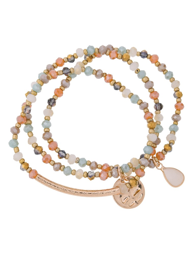 Zestaw bransoletek z zawieszką 