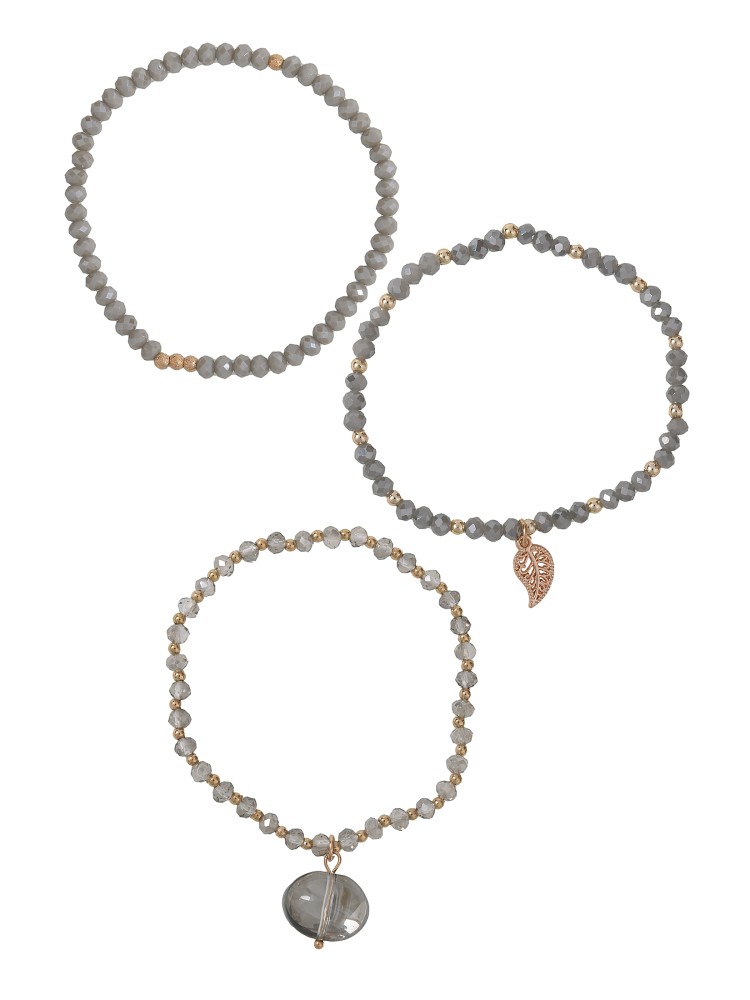 Bransoletki damskie komplet