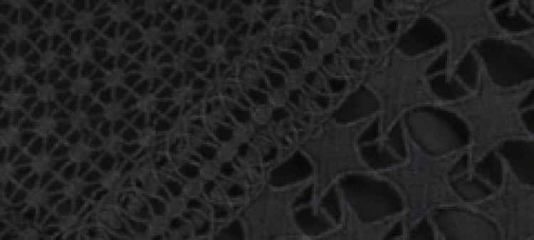 Koronkowa sukienka w gwiazdki