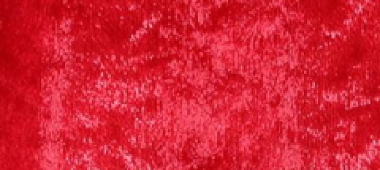 Czerwona sukienka na imprezę, z weluru z połyskiem