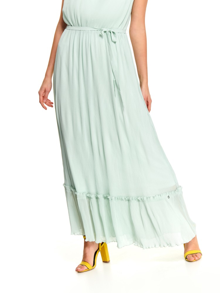 Zwiewna sukienka z plisami