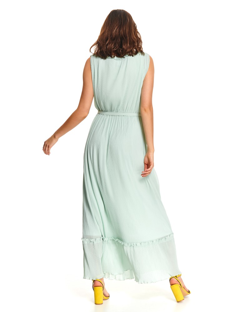 Zwiewna sukienka z plisami