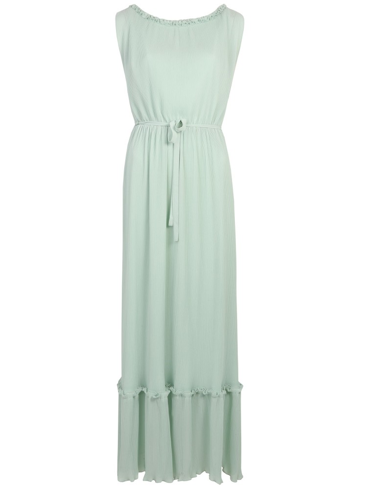 Zwiewna sukienka z plisami