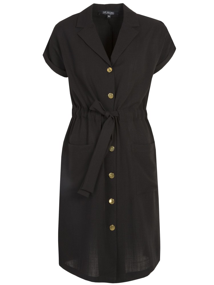 Szmizjerka damska z wiązaniem w talii