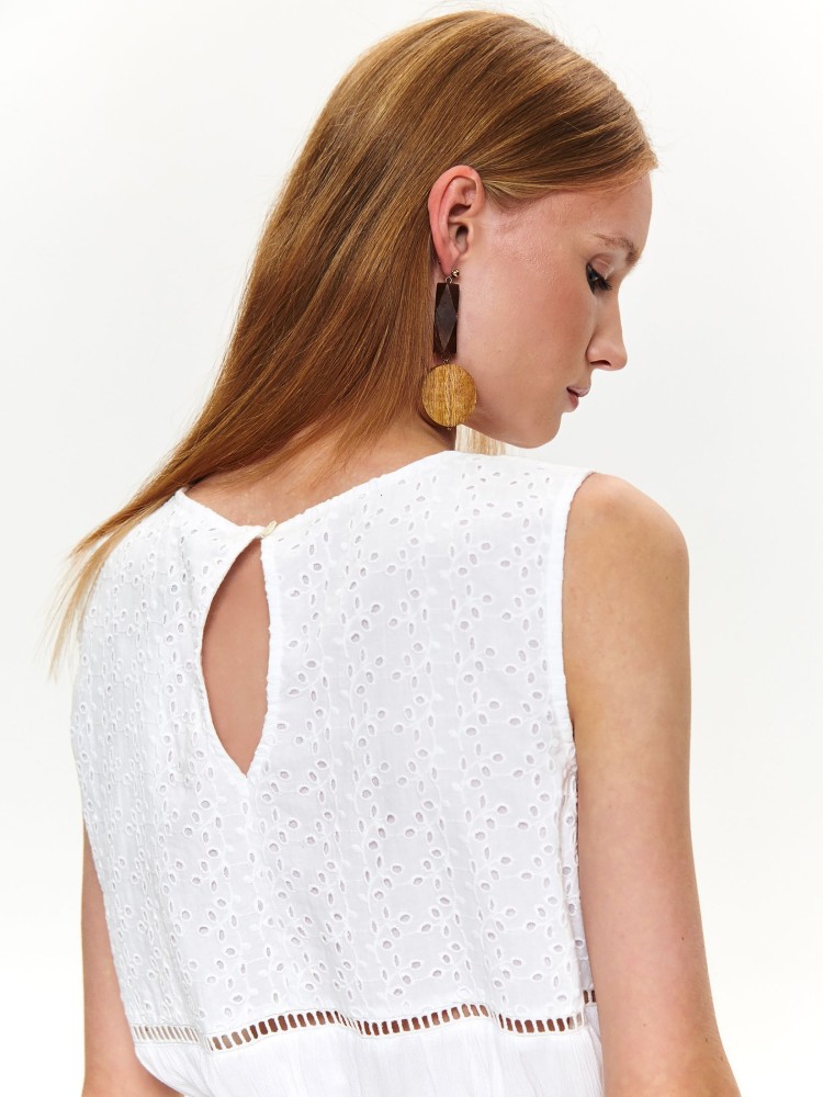 Haftowana sukienka damska