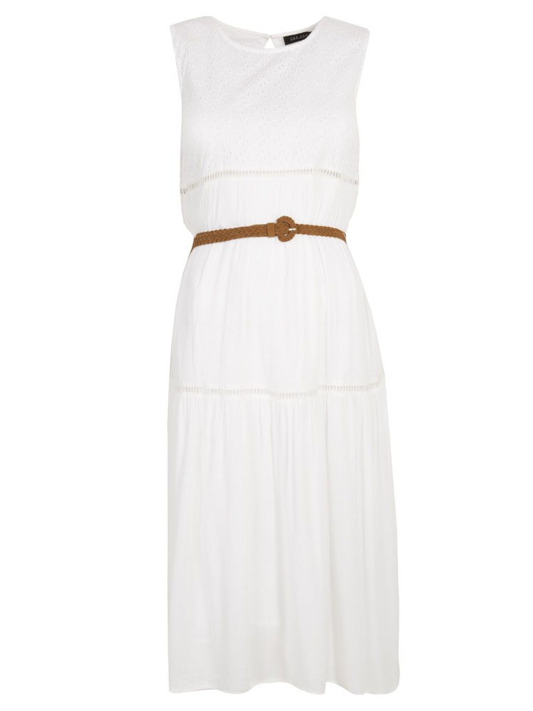 Haftowana sukienka damska