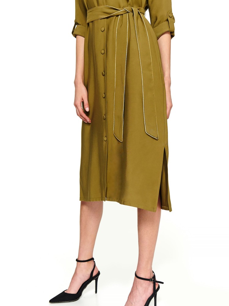 Sukienka damska z wiązaniem