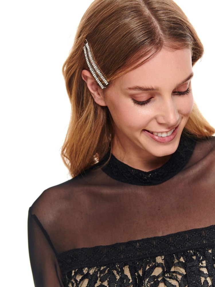 Sukienka z koronkową wstawką