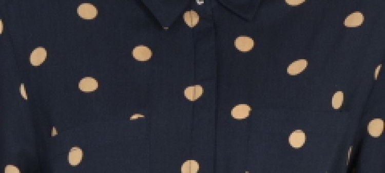 Sukienka midi w groszki