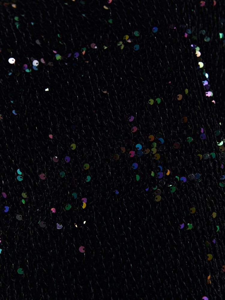 Sukienka z cekinowym przodem