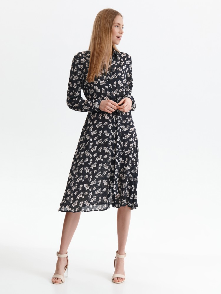 Sukienka z nadrukiem w kwiaty