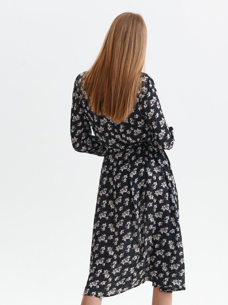 Sukienka z nadrukiem w kwiaty