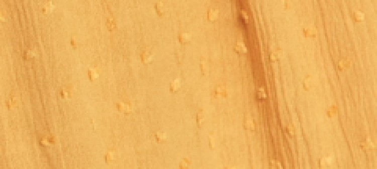 Sukienka ze stójką i falbanami z tkaniny plumeti