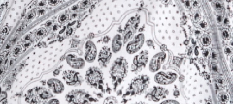 Szmizjerka z krótkim rękawem, w drobny wzór