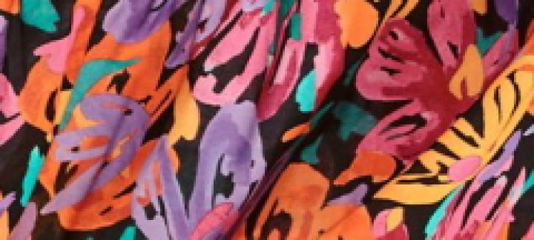 Sukienka maxi w kolorowe kwiaty