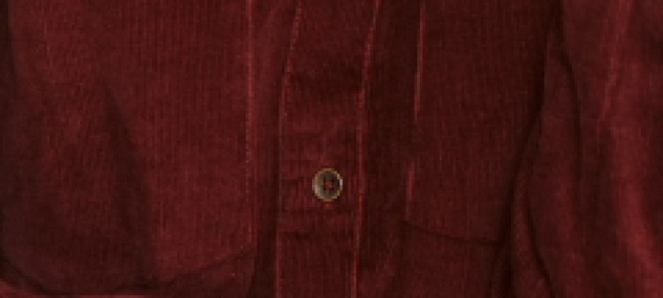 Sztruksowa sukienka koszulowa