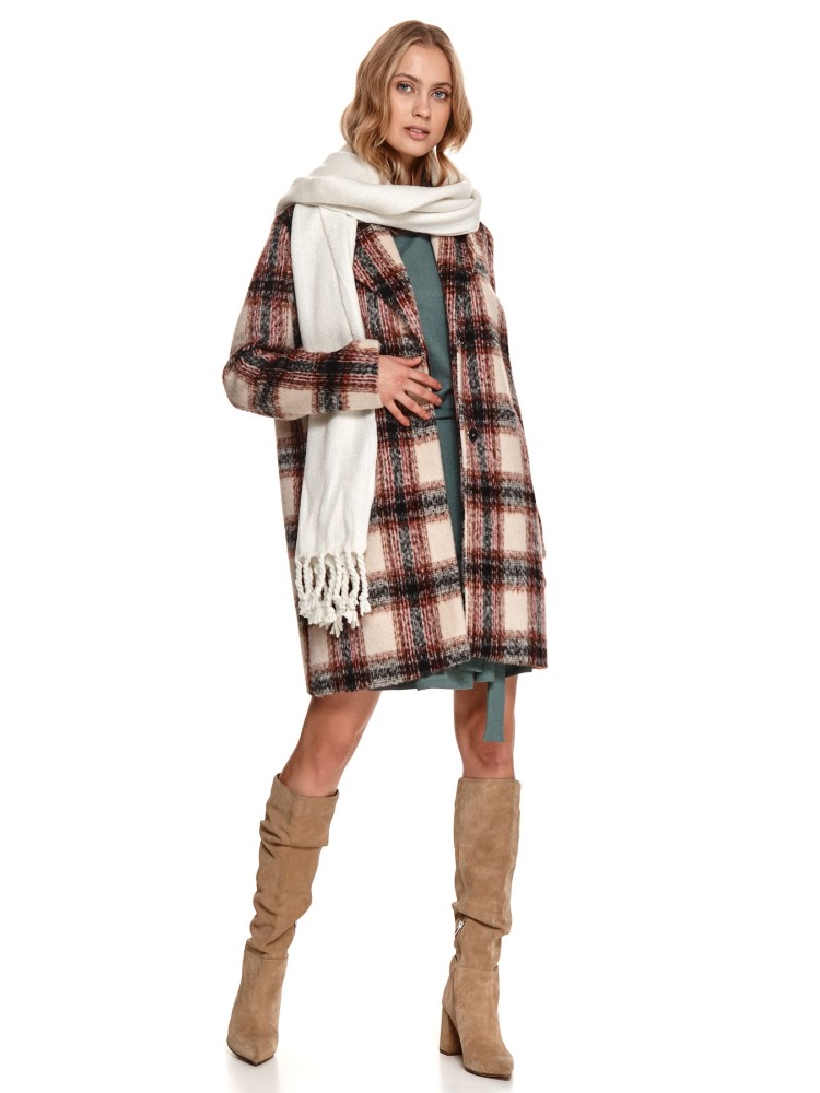 Dzianinowa sukienka z wiązaniem