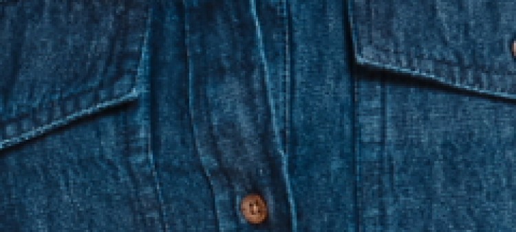 Jeansowa sukienka z paskiem