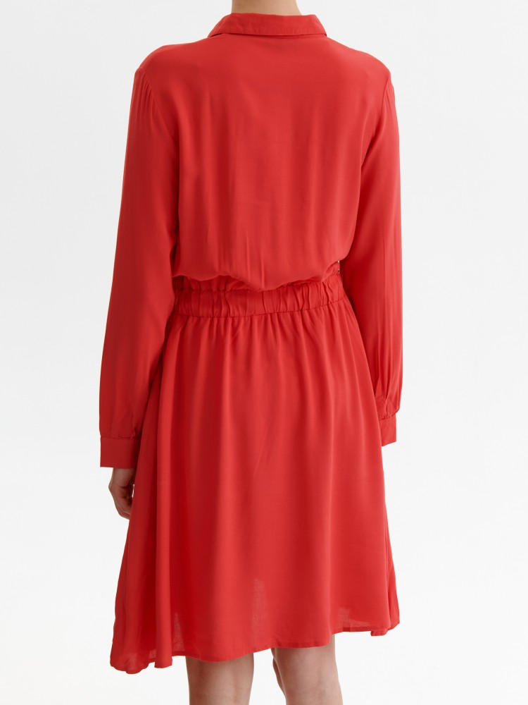 Tkaninowa szmizjerka z wiązaniem