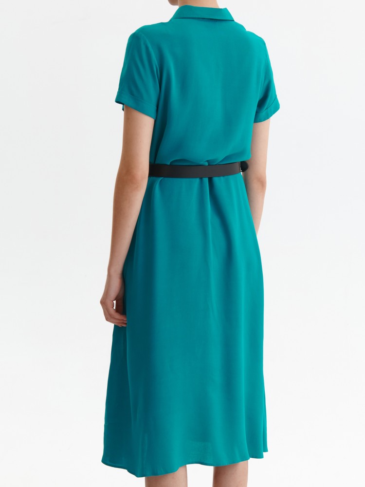 Długa szmizjerka z krótkim rękawem