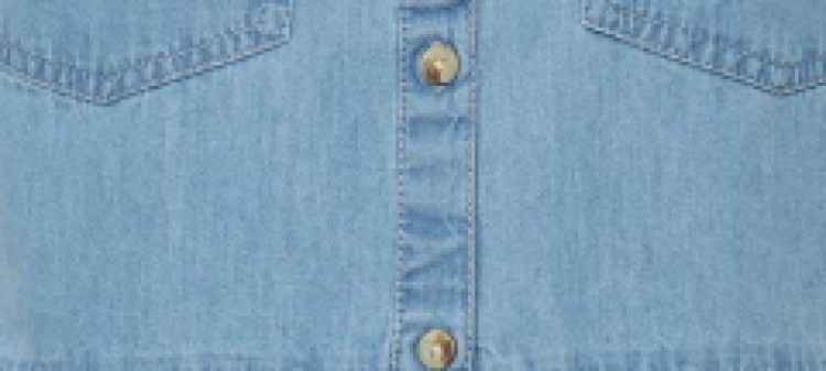 Jeansowa sukienka o linii a