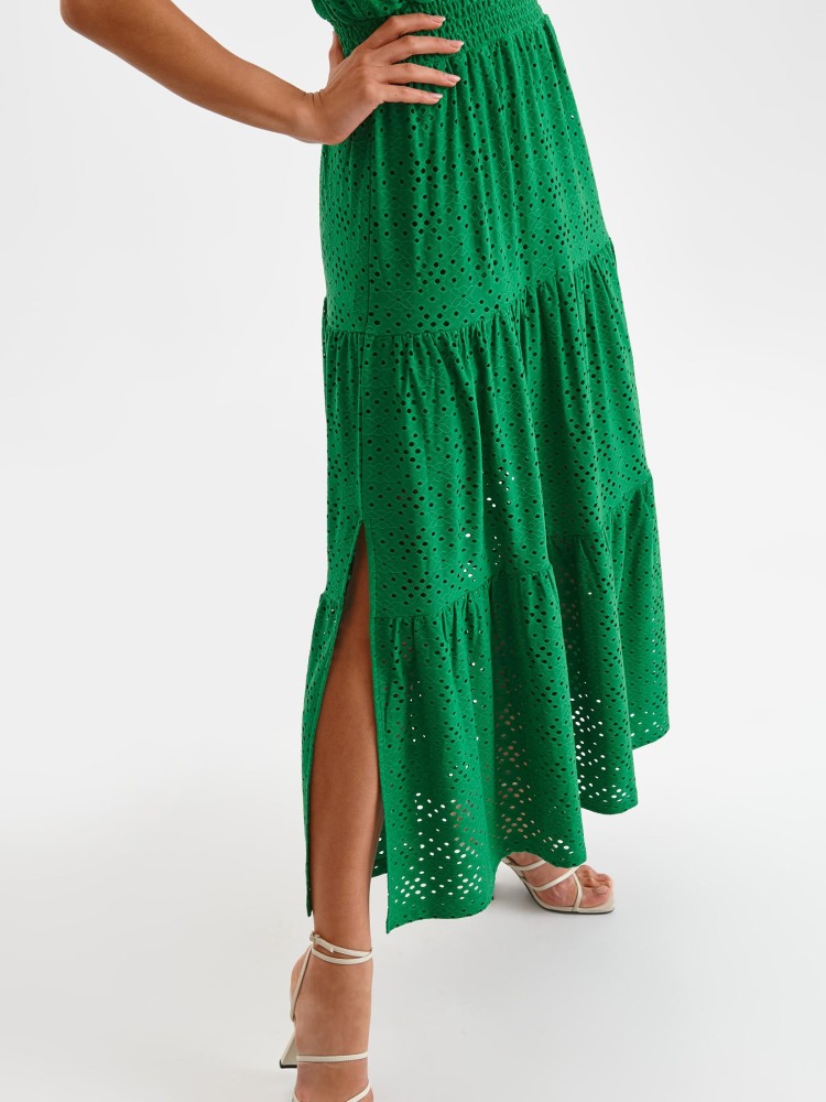 Ażurowa sukienka damska