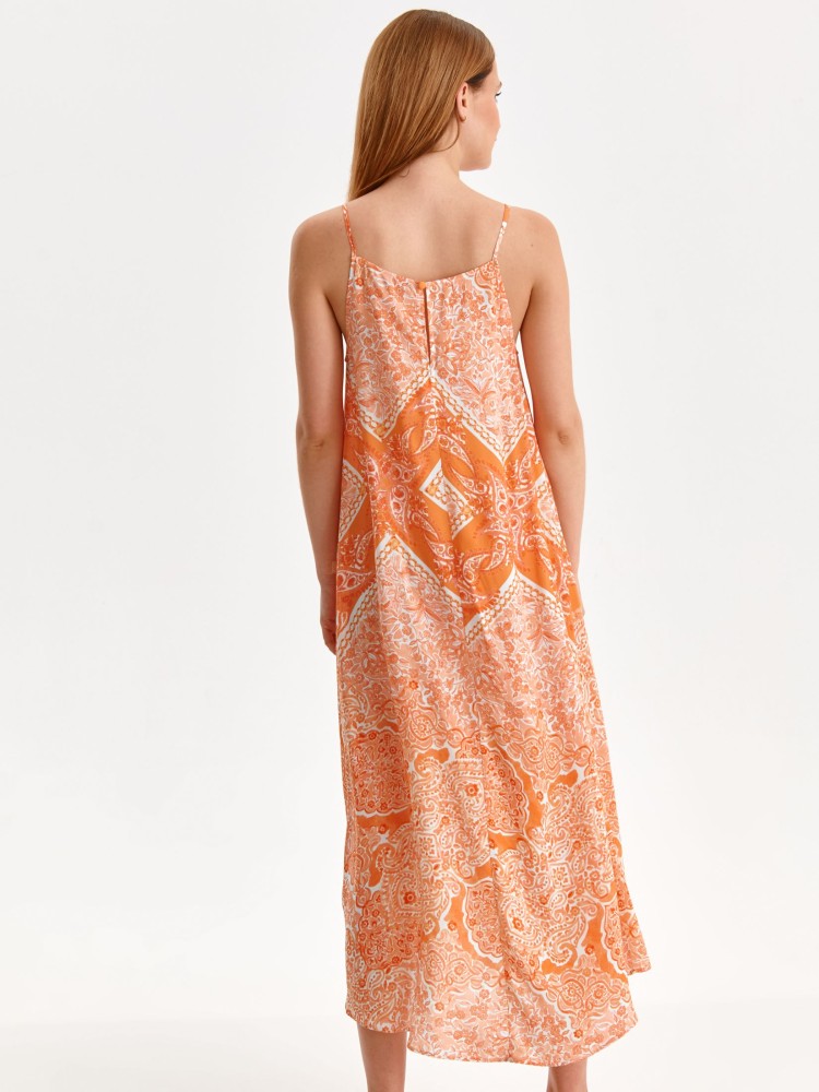 Luźna sukienka damska midi Luźna sukienka damska midi