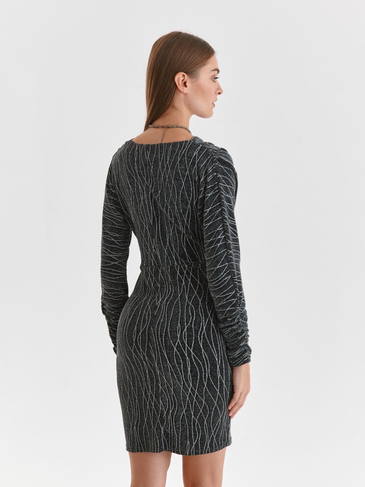 Sukienka z metalizowaną nicią Sukienka z metalizowaną nicią