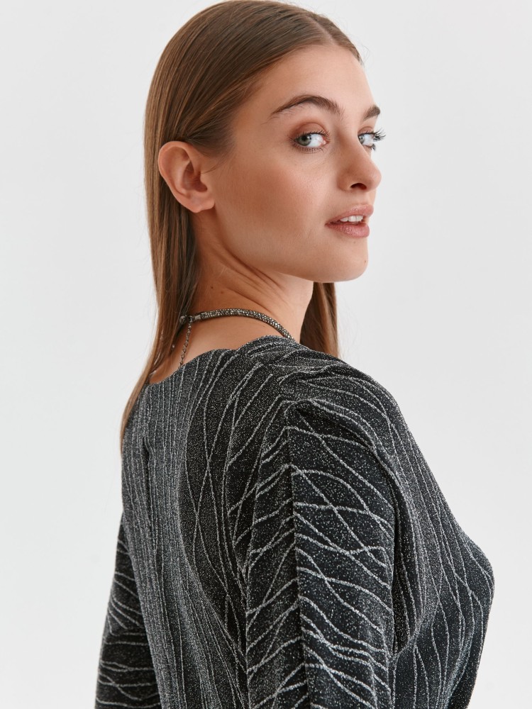 Sukienka z metalizowaną nicią Sukienka z metalizowaną nicią