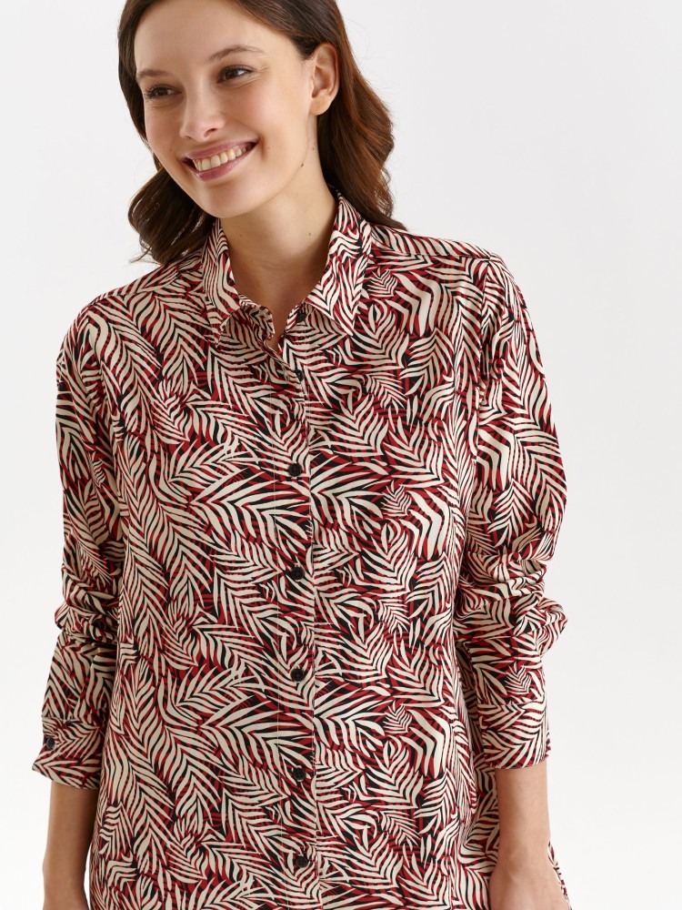 Koszulowa sukienka damska za kolano