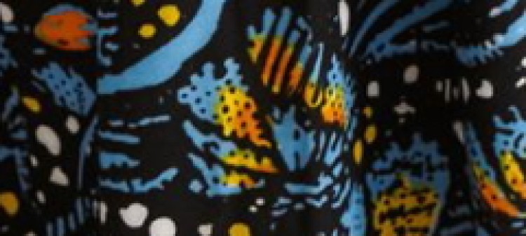 Printowana sukienka midi