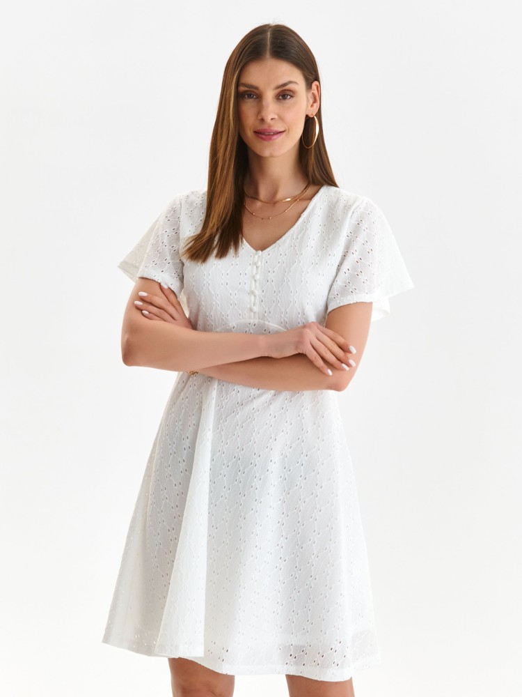 Sukienka damska z dekoltem w serek