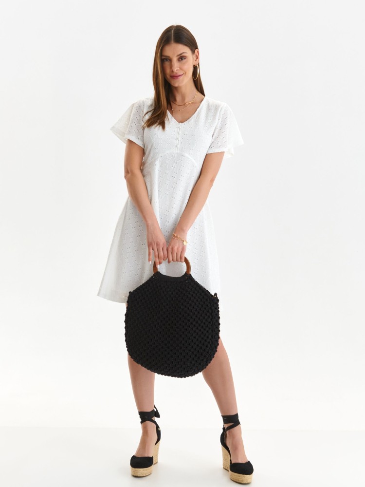 Sukienka damska z dekoltem w serek